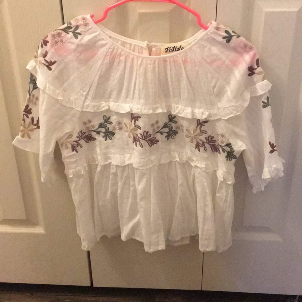 Chicory Lane Boutique Embroidered Top